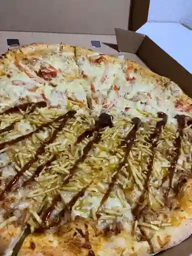 Pizza Familiar Cerdo Bbq