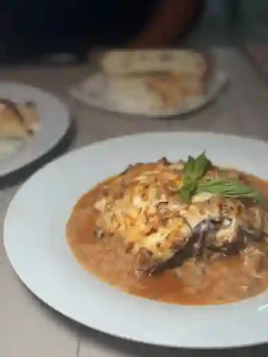 Lasagna de Berenjena Boloñesa