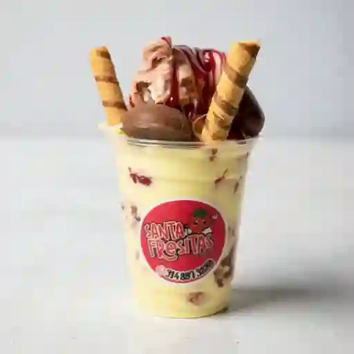 Fresas con Helado 12 Oz