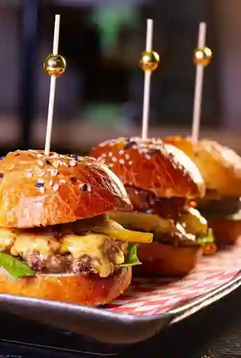 Trío de Mini Burguer
