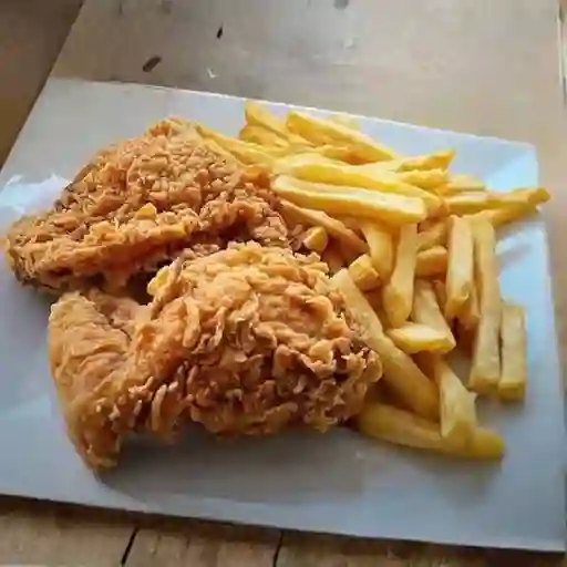 Cuarto de Pollo Pechuga Ala