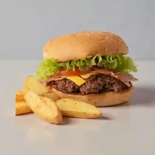 Combo Hamburguesa Bacon Chesse