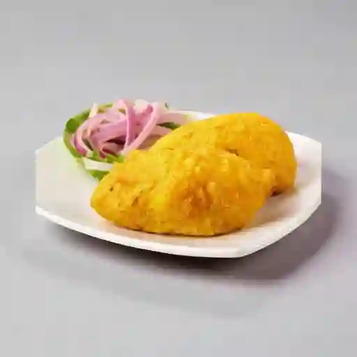 Papa rellena Pollo
