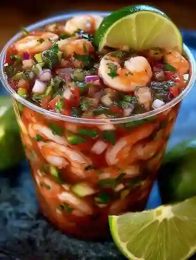 Ceviche con Camaron
