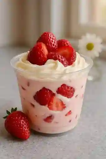 Fresas con Crema Pequeña