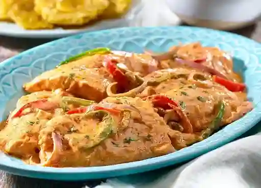 Trucha Arcoíris en Salsa de Camarones