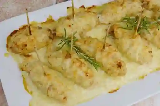 Pollo Queso y Orégano