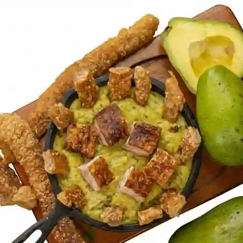 Guacamole con Chicharron
