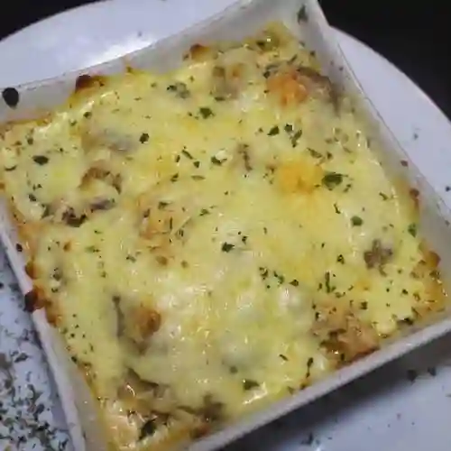 Lasagne Pollo Y Champiñones
