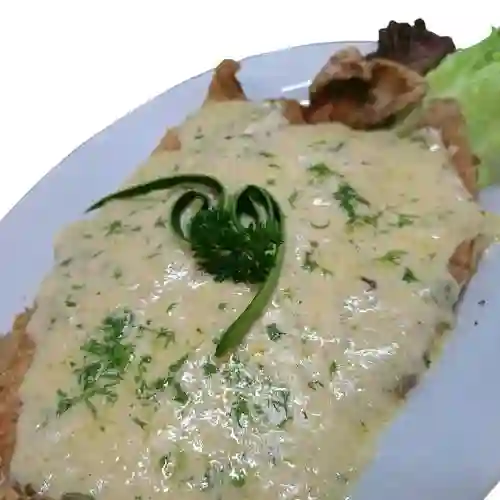 Trucha En Salsa De 4 Quesos