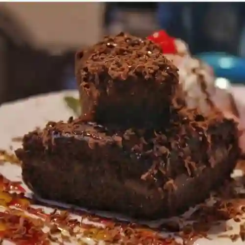 Brownie Con Helado