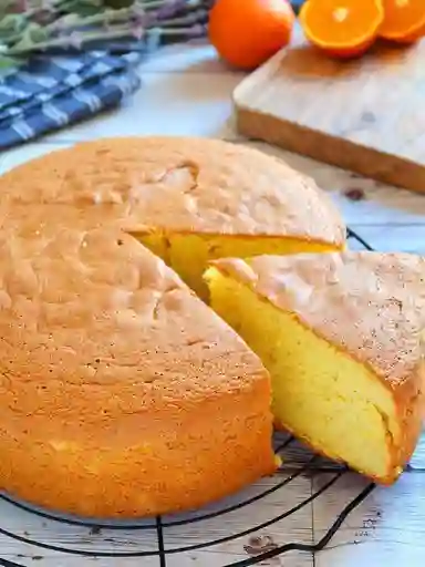 Porcion de torta de Naranja