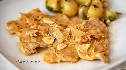 Cerdo Encebollado Gratinado