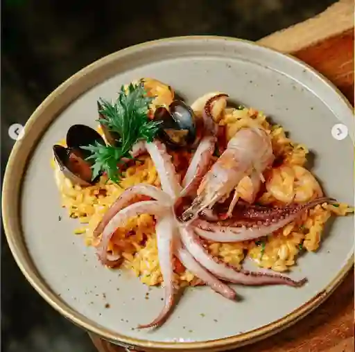 Risotto cosecha del mar