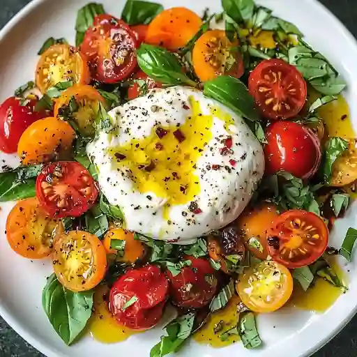 Ensalada Burrata fresca
