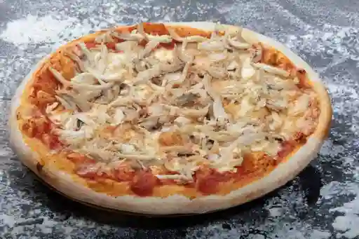 Pizza Pollo Champiñones personal