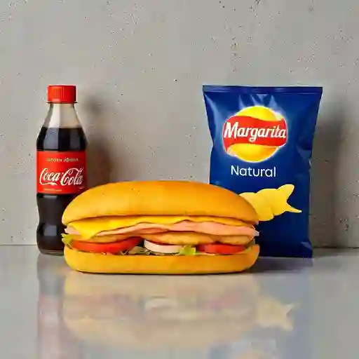 Sandwich de Pollo en Combo