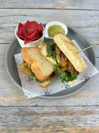 Sandwich pulled pork