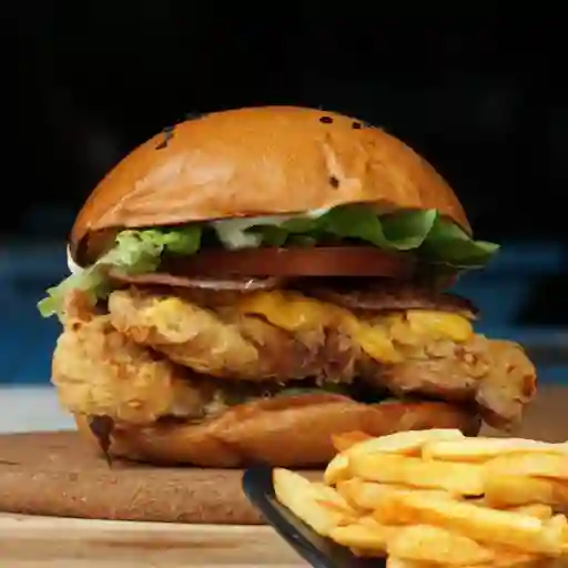 Hamburguesa chicken burger