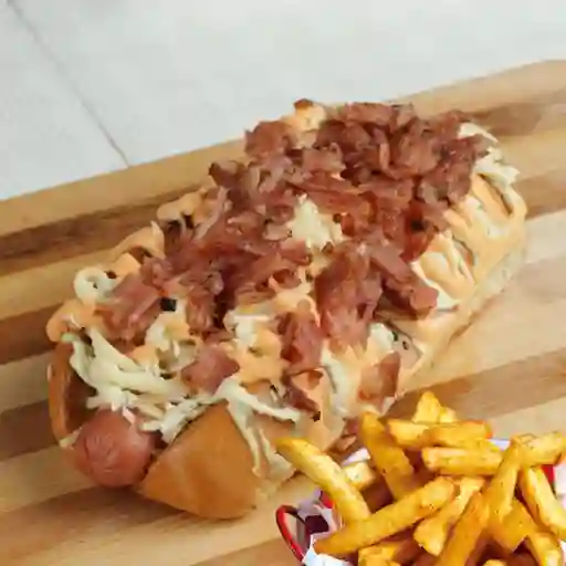 Perro caliente americano