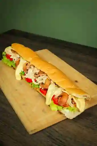 Sándwich Pollo-champiñon