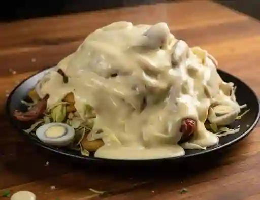 Burger Fundida de Queso en Pan