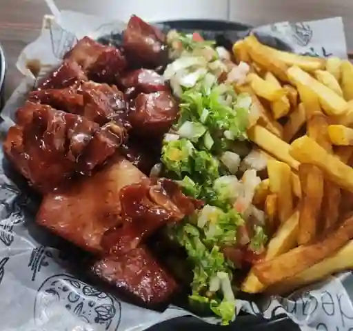 Costillas a la Bbq