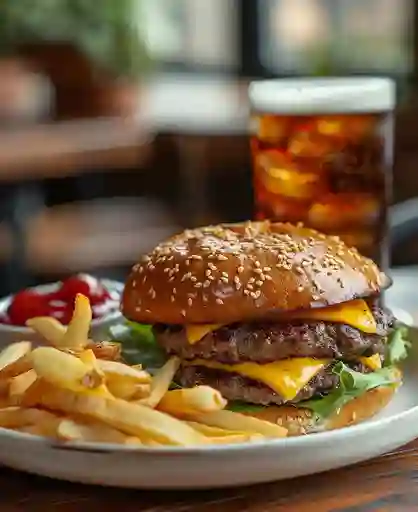 Hamburguesa Doble Carne