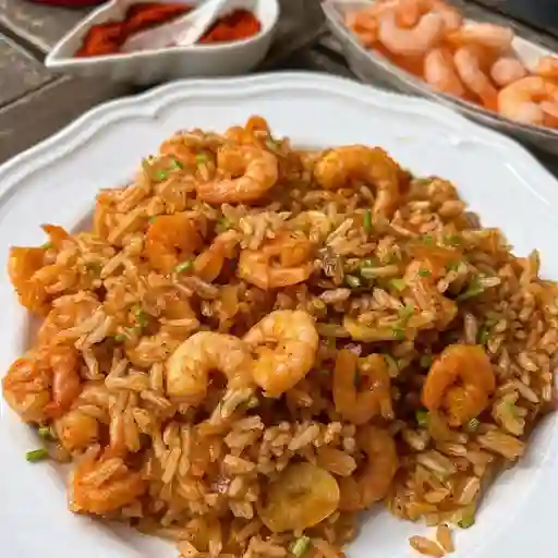 Arroz Lomo Camarón