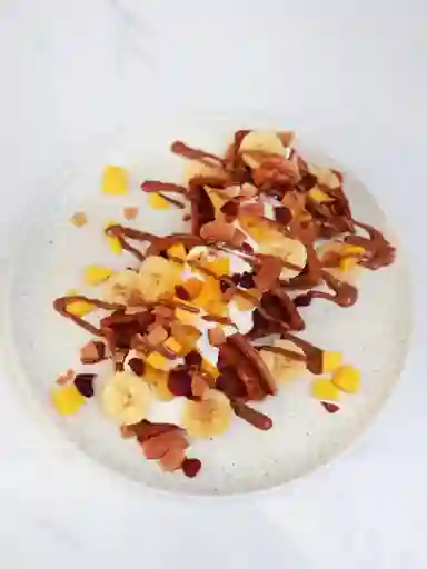 Waffle Frutos Amarillos