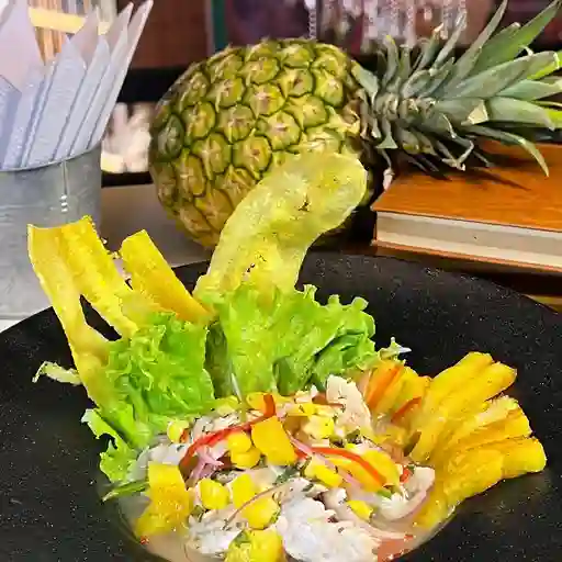 Ceviche de Mango y Aguacate