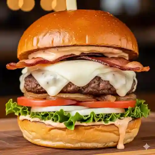 Hamburguesa Doble Bacon