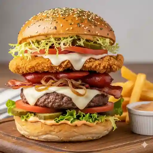 Hamburguesa La Chuzzeria