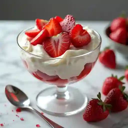 Fresas con Crema
