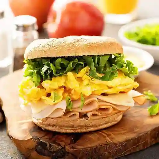 Bagel de Huevo Revuelto