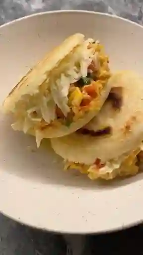 Arepa Con Huevos Rancheros