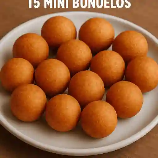 Paquete X 15 Mini Buñuelos