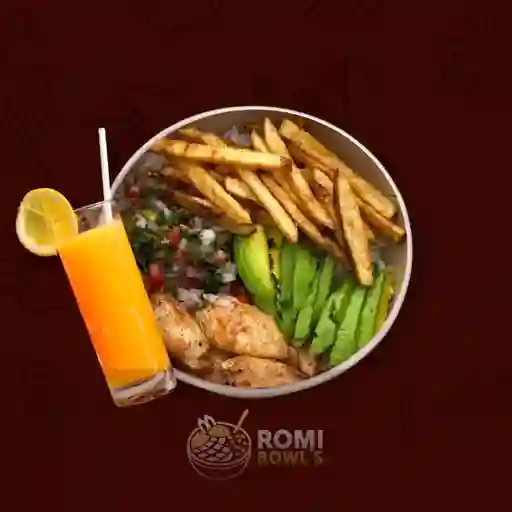 Bowl de Pollo Al Sartén