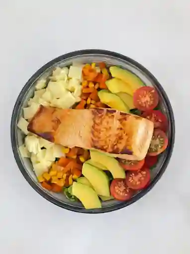 Ensalada Salmón Filete