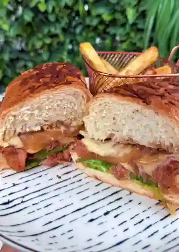 Sandwich pulled pork