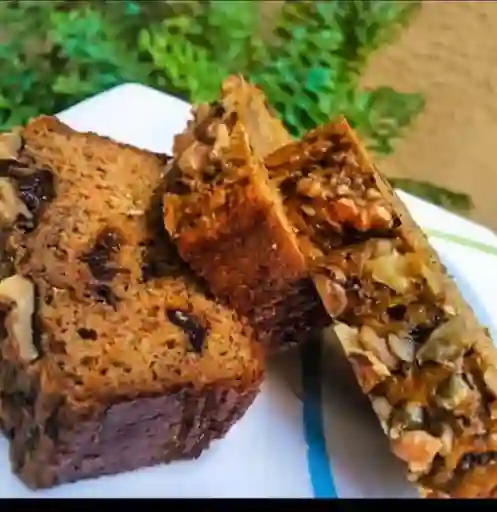 Porción de Torta Saludable de Zanahoria