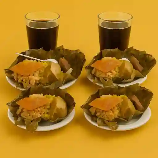 Tamachon para 3 Personas con Gaseosas