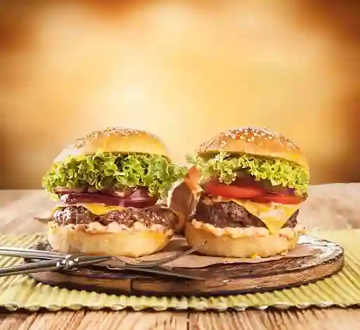Combo Pareja Burger Love