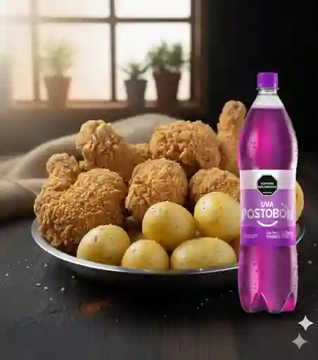 Combo Pollo Broaster