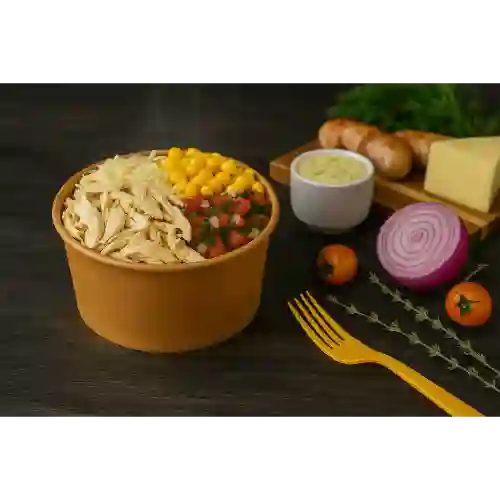Cornmix Bowl Pollo y Mozarrella