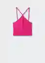 Top Crossy Fucsia Talla 20 Mango Teen Girl Mango