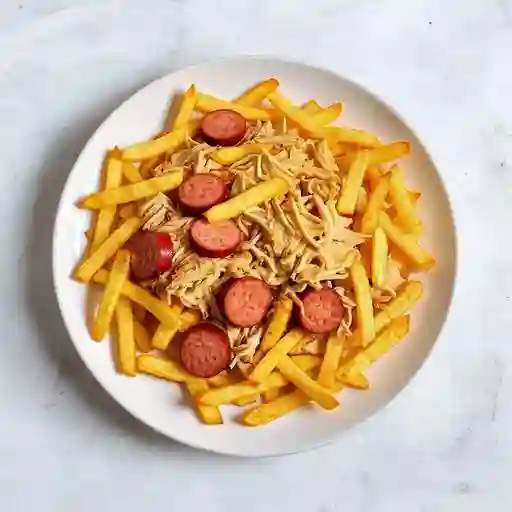 Salchipapa Pollo