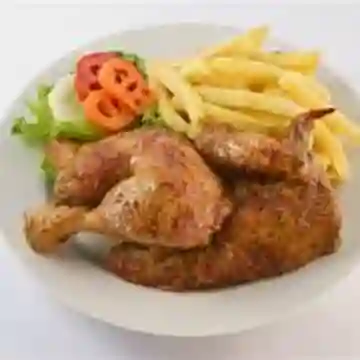 Combo Medio Pollo Asado para 2 Personas