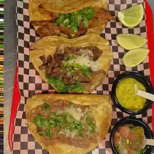 Trio de tacos mixtos padrinos magicos