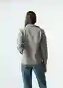 Camisa Eiza Mujer Gris Elefante Medio Talla S 513G364 Naf Naf